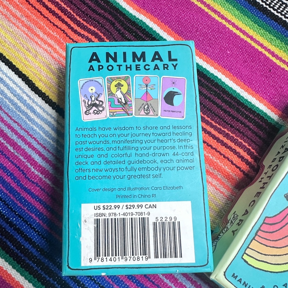 Animal Apothecary Oracle Deck by Cara Elizabeth – 44 Cards + Guidebook Set - Picture 16 of 16
